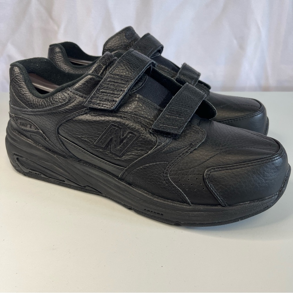 Men’s New Balance 927 Size 8 4E Wide MW927VK Black With Rollbar NDurance Walking